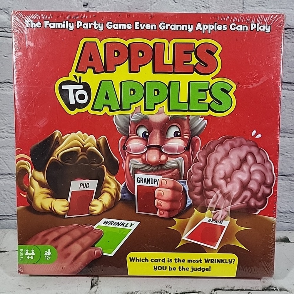 APPLES TO APPLES The Family Party Game Even Granny Apples Can Play